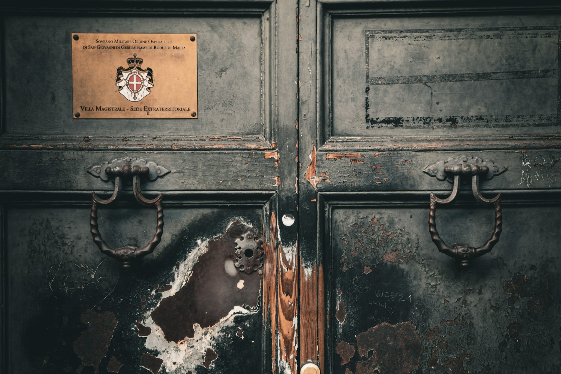 Buco della serratura