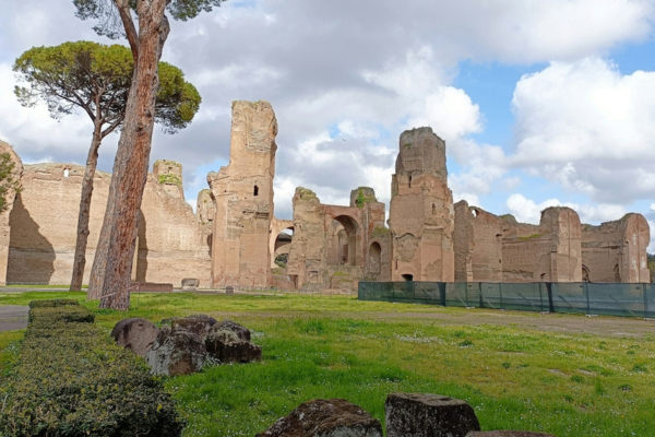 Frank Horvat alle Terme di Caracalla